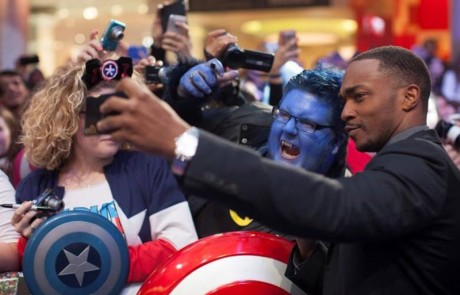 Captain America London Premiere