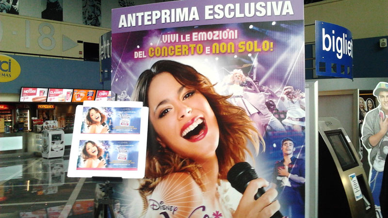 Immagini anteprima Violetta 29 Aprile grazie Disney e Uci Cinema