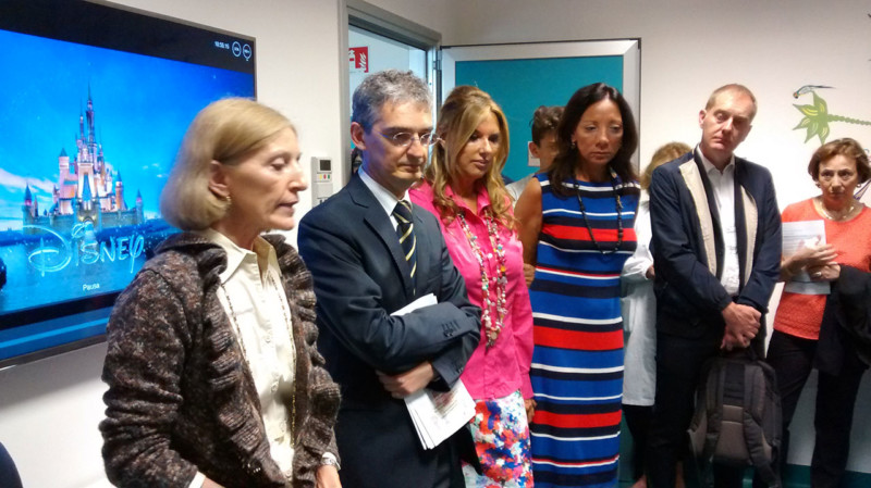 Inaugurata Ospedale Fatebenefratelli prima sala streaming italiana