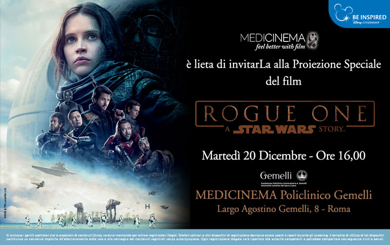 Proiezione Gemelli Rogue One