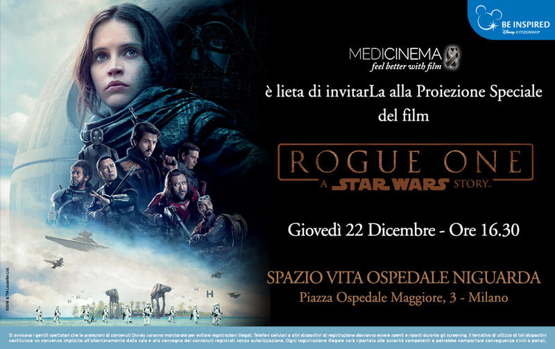 Proiezione Niguarda Rogue One Proiezione Niguarda Rogue One
