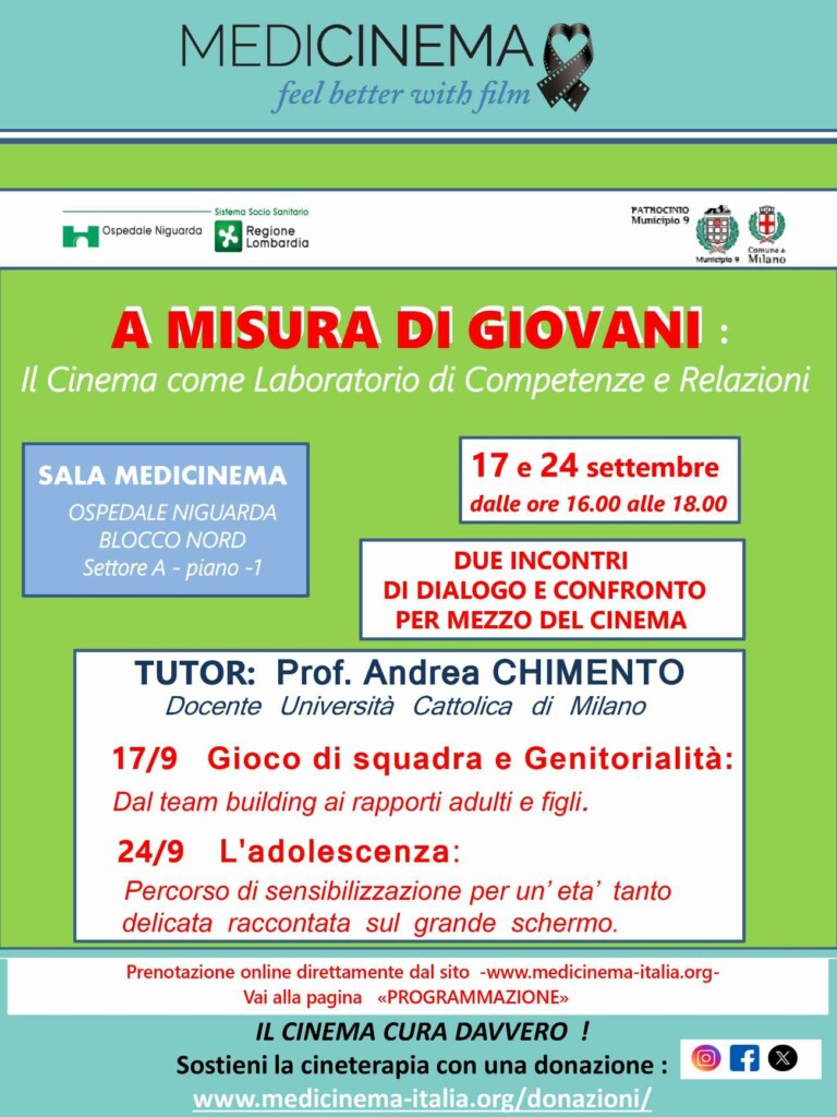 A misura di giovani incontri di cineterapia per adolescenti