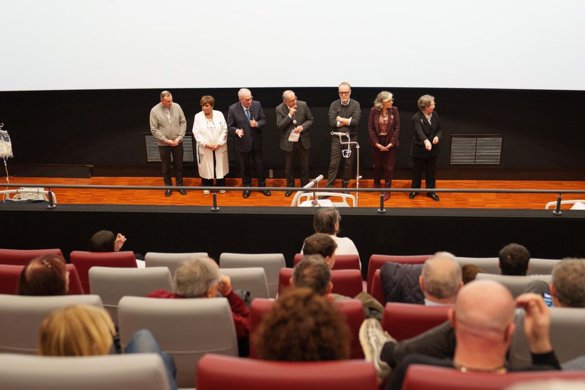 Giornata Mondiale del Malato sala Medicinema Policlinico Gemelli Cosa sarà di Francesco Bruni.jpg